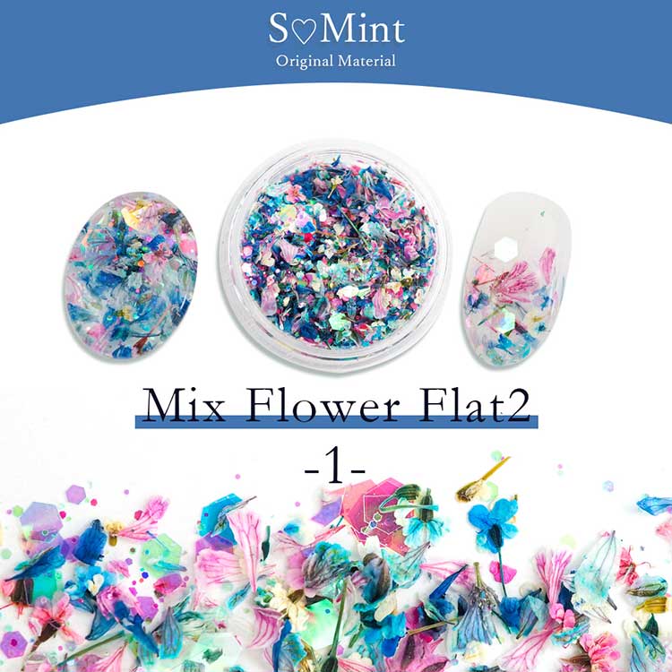ドライフラワー / Mix Flower Flat2（498） / 1