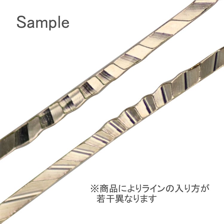 メタルフープ（オーバル・デザイン/3091） / R / 外径約10.6×3.4mm